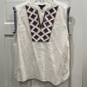 J Crew women’s sleeveless top. Size 8